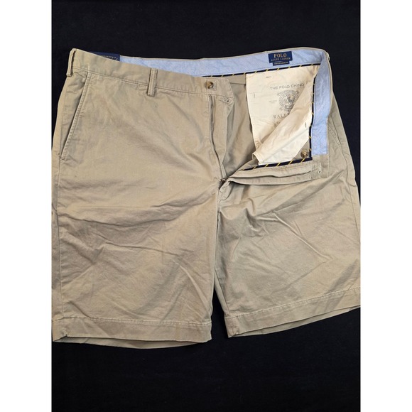 Polo Ralph Lauren Other - Polo Ralph Lauren Mens Khaki Stretch Classic Fit 10‎ Inch Chino Shorts Size 44